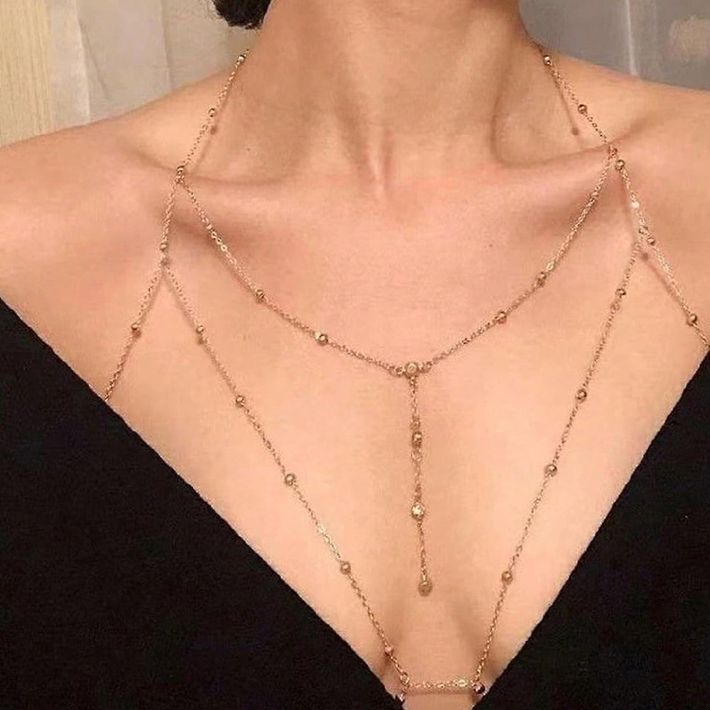 Sexy Body Chains For Women, La – Body Jewelry Nipple Chain Bewertung und Preis