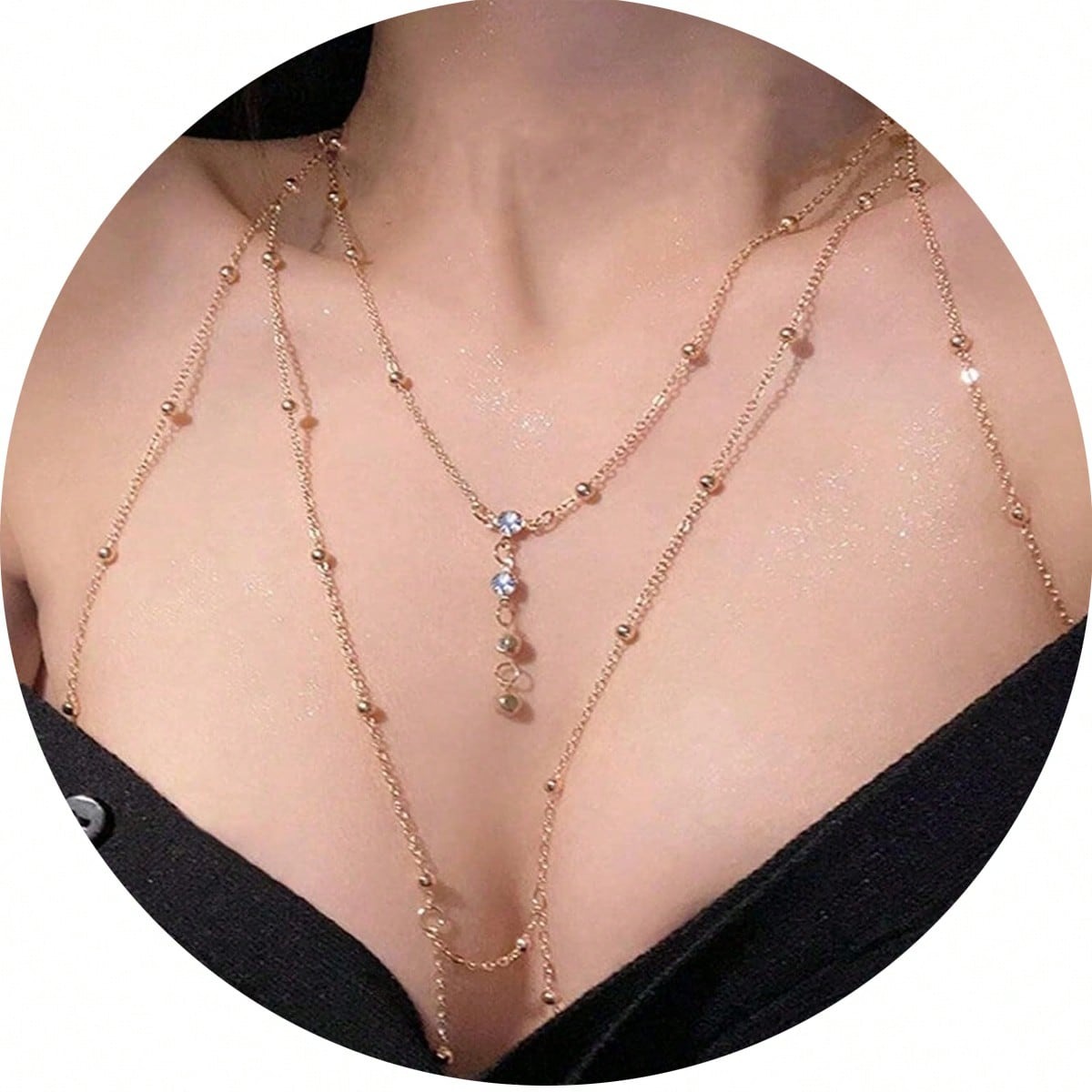 Sexy Body Chains For Women, La – Body Jewelry Nipple Chain Bewertung und Preis