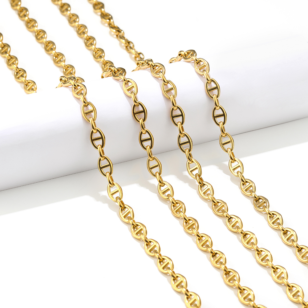 1 Meter Stainless Steel Coffee – Body Chain Jewelry Bewertung und Preis