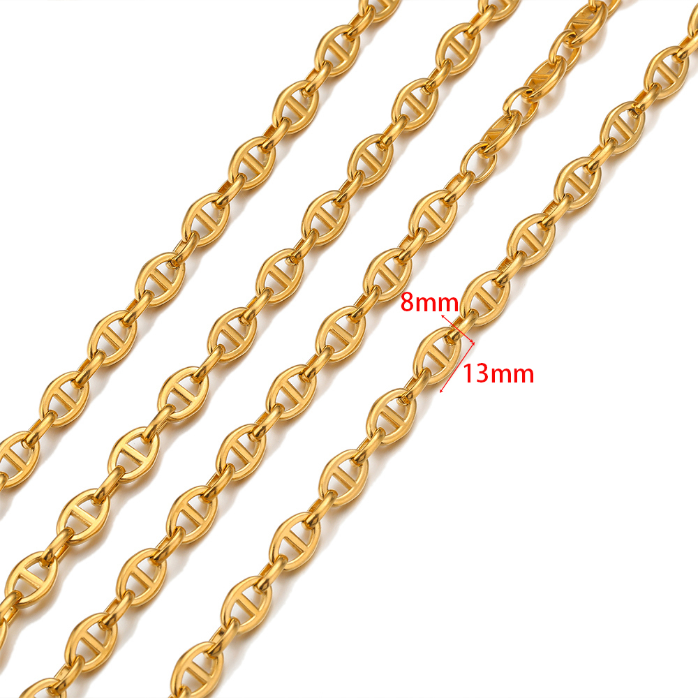 1 Meter Stainless Steel Coffee – Body Chain Jewelry Bewertung und Preis