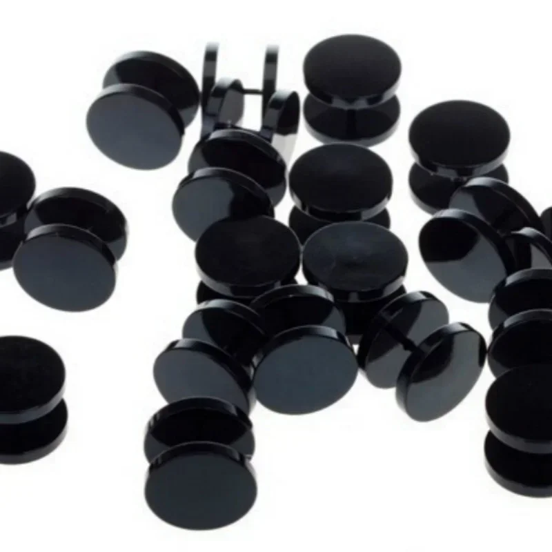 2 Pcs/1 SetBlack Stainless Ste – Body Jewelry Gauges Bewertung und Preis