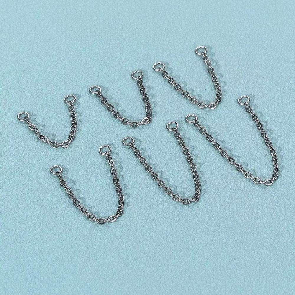 Titanium Nose Chain Double Cha – Body Jewelry And Piercing Bewertung und Preis