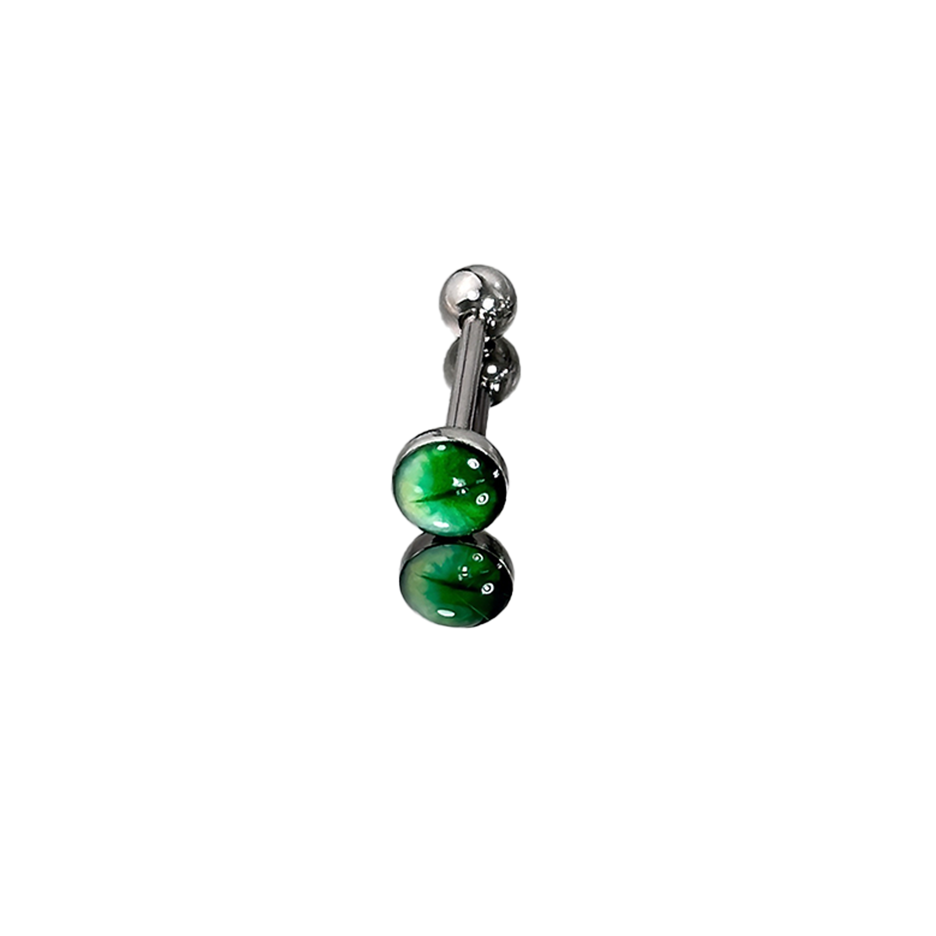 1Pc High-Quality Trendy Green  – Body Jewelry Quality Bewertung und Preis