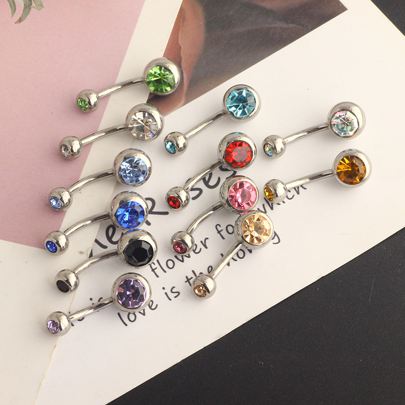 G23 Titanium Double Gem belly  – Body Jewelry Quality Bewertung und Preis