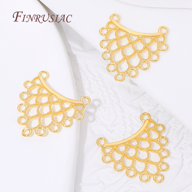 18K Gold Plated Brass Filigree – Body Jewelry Diy Bewertung und Preis