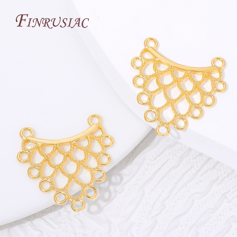 18K Gold Plated Brass Filigree – Body Jewelry Diy Bewertung und Preis