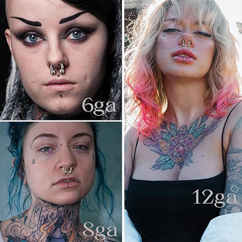 1PC 18G-00G Large Gauge Stainl – Body Jewelry Gauges Bewertung und Preis