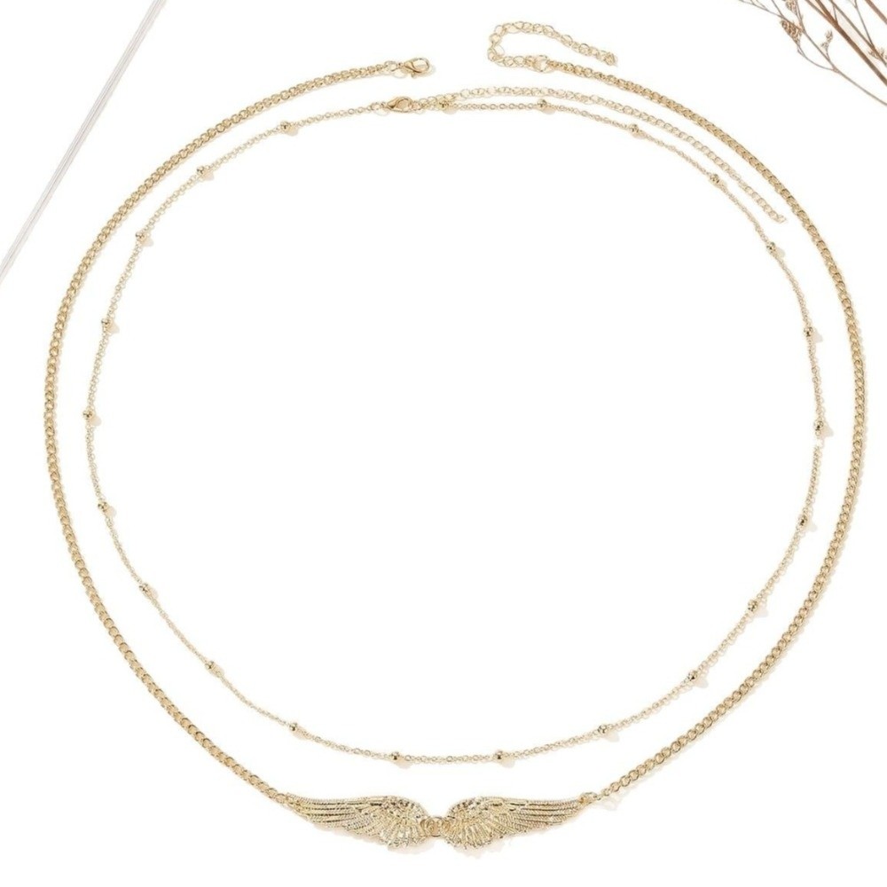 Trendy Elegant Double Layer Wi – Body Jewelry Charms Bewertung und Preis