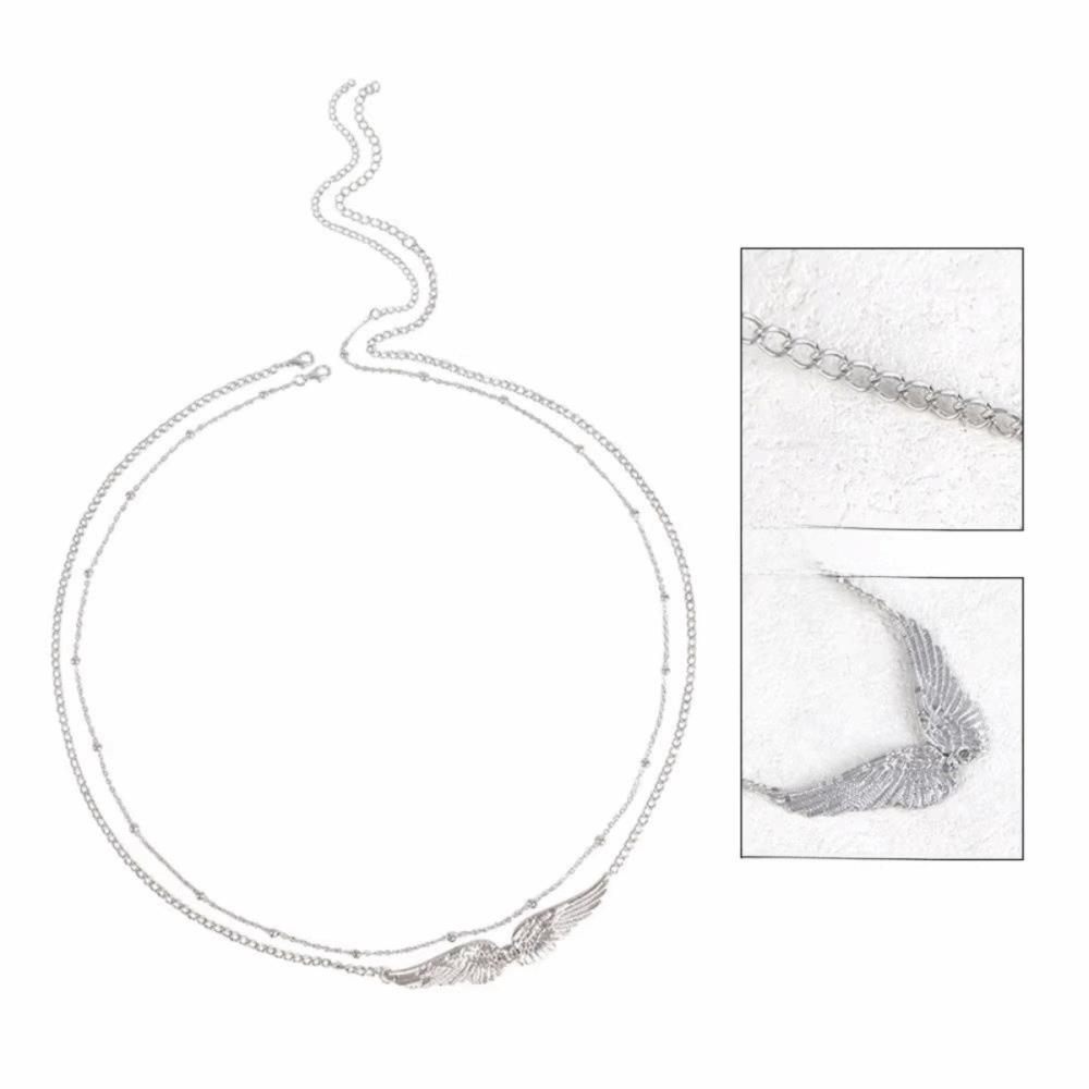Trendy Elegant Double Layer Wi – Body Jewelry Charms Bewertung und Preis