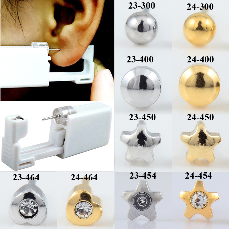 24pcs/Box No Pain Ear Piercing – Body Jewelry Jewelry Box Bewertung und Preis