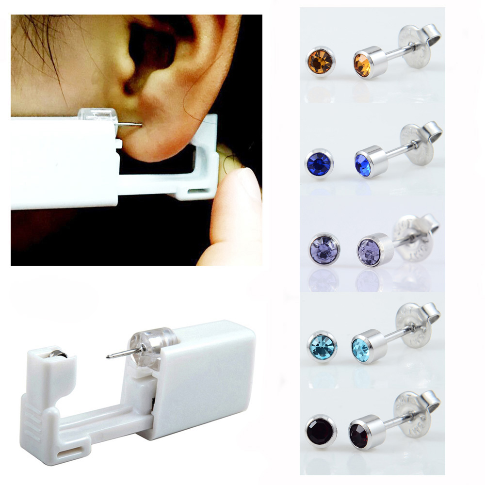 24pcs/Box No Pain Ear Piercing – Body Jewelry Jewelry Box Bewertung und Preis