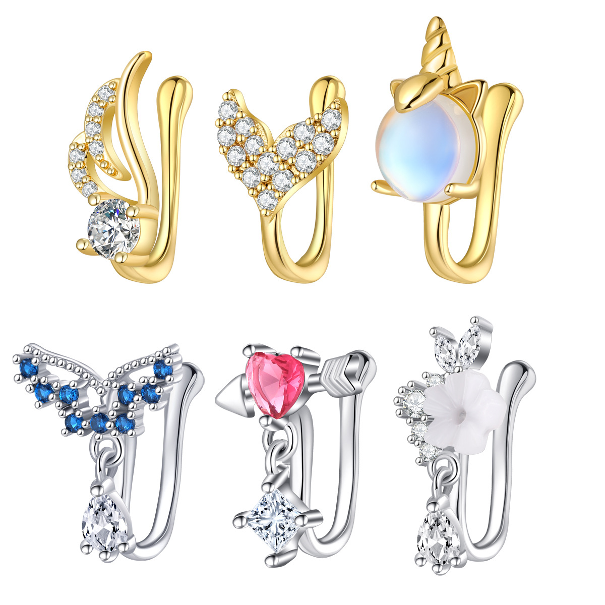 Fake Nose Piercing Jewelry Hig – Body Jewelry Quality Bewertung und Preis