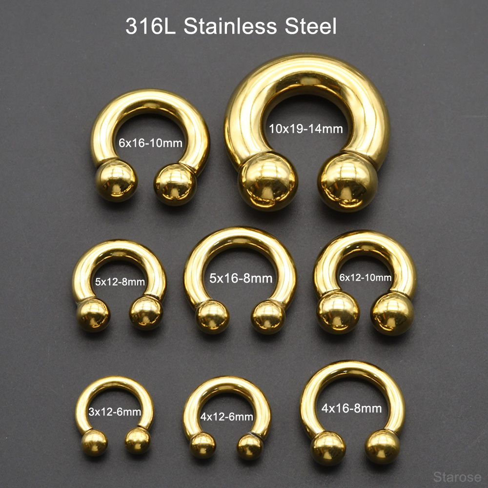 8G-00G Large Gauge Stainless S – Body Jewelry Gauges Bewertung und Preis