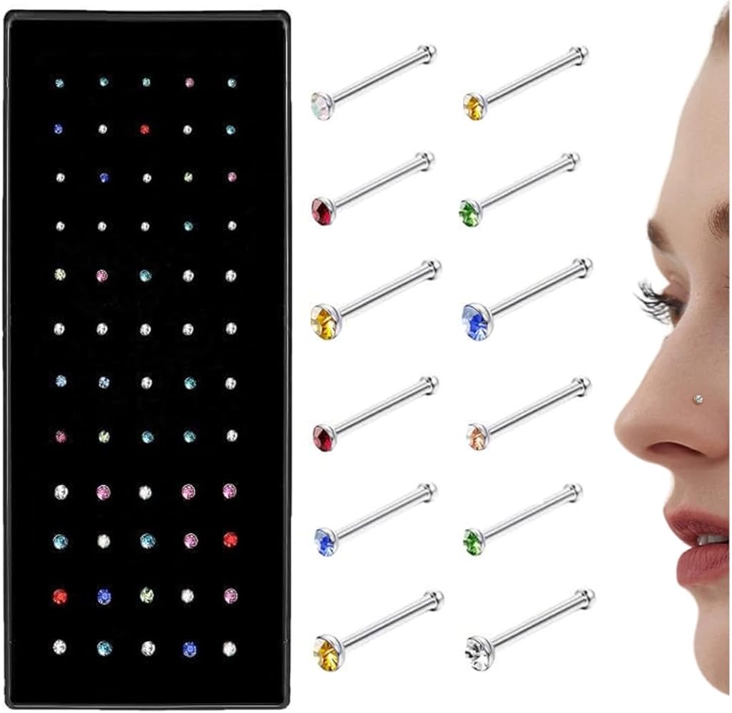 Crystal Surgical Steel Nose St – Body Jewelry Jewelry Box Bewertung und Preis