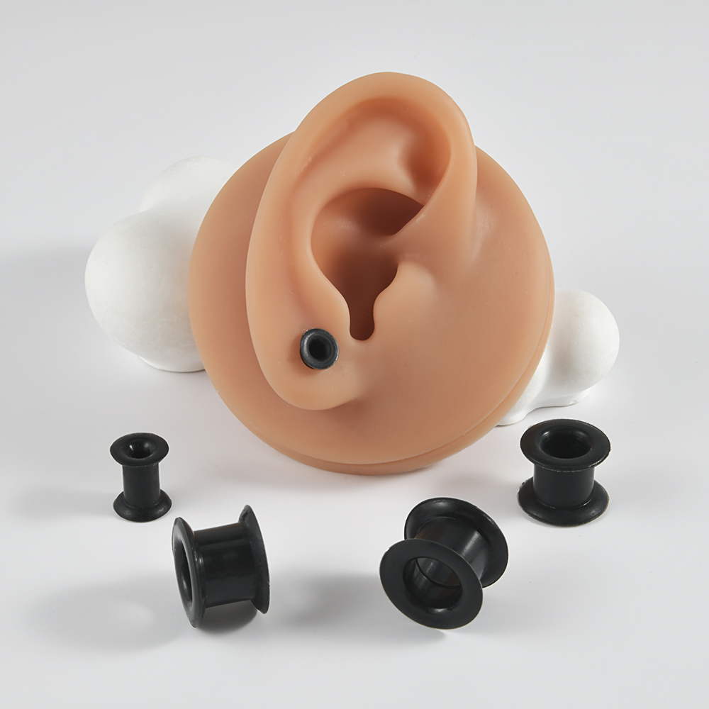 Pair Supersize Flexible Black  – Body Jewelry Gauges Bewertung und Preis