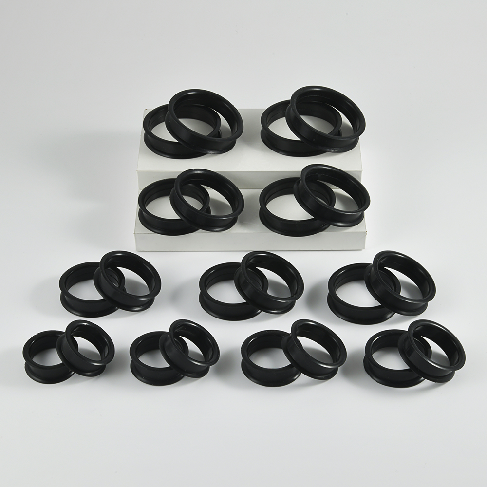 Pair Supersize Flexible Black  – Body Jewelry Gauges Bewertung und Preis