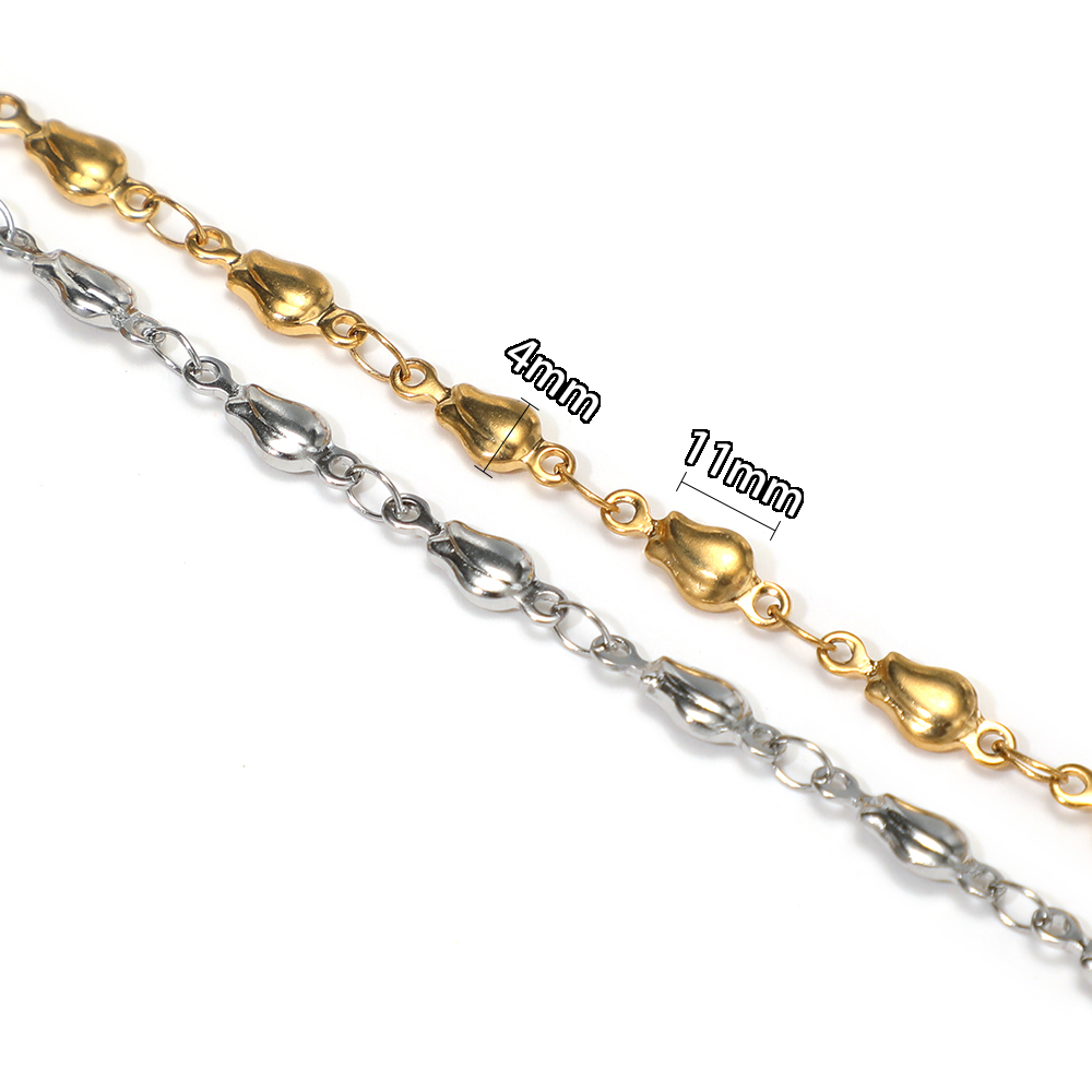 1 Meter Stainless Steel Flower – Body Chain Jewelry Bewertung und Preis
