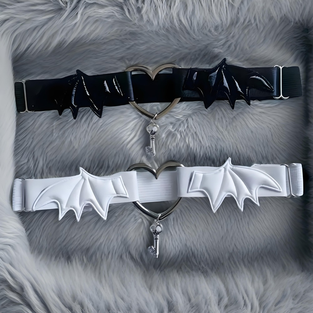 Gothic Harajuku Black Heart Wi – Body Chain Jewelry Bewertung und Preis
