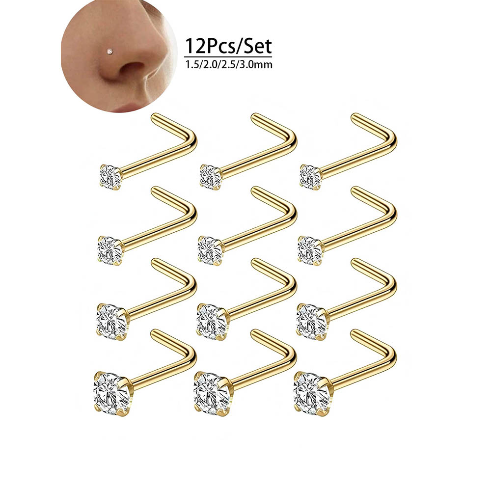 12-Piece Full Set 316L Hypoall – Body Jewelry Kit Bewertung und Preis