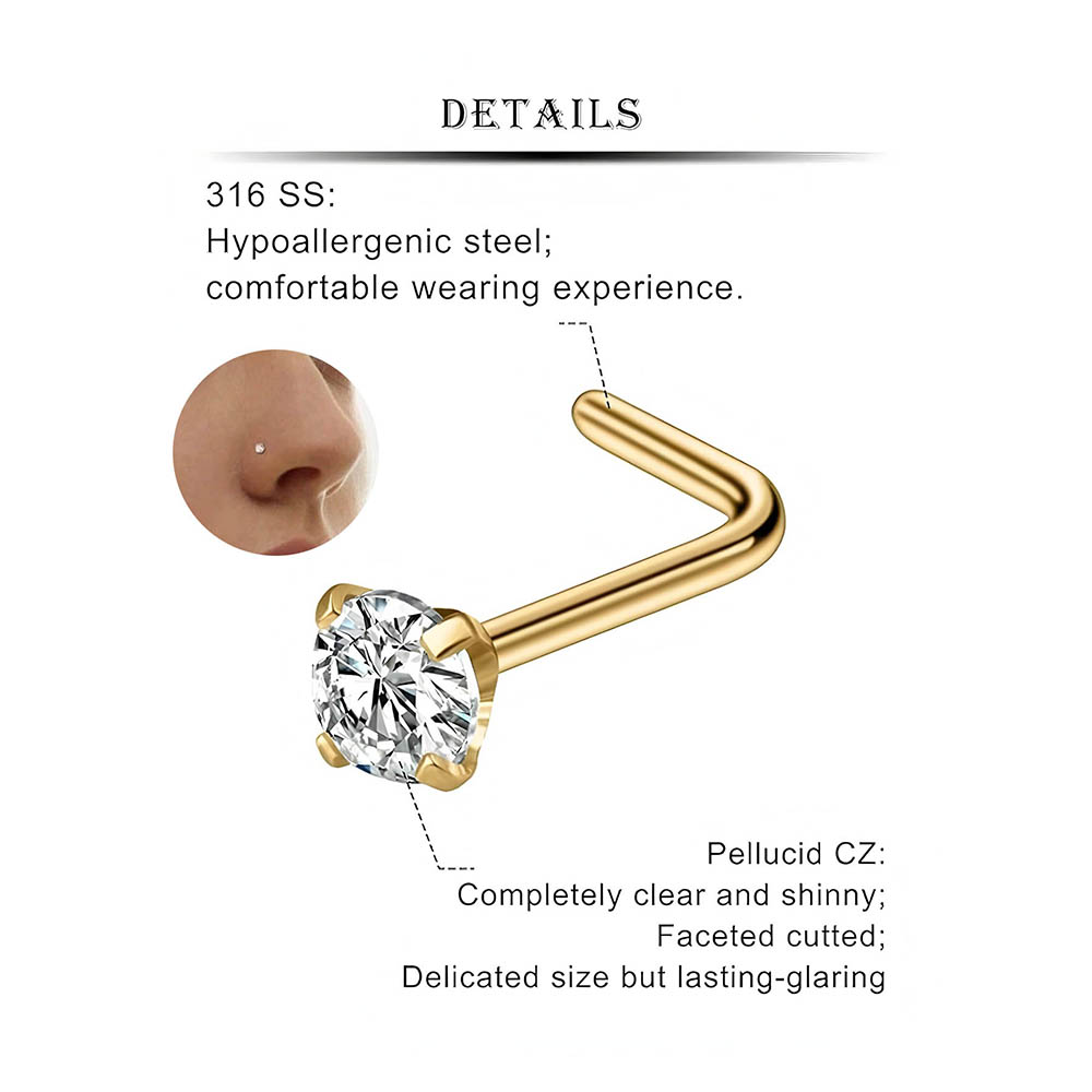 12-Piece Full Set 316L Hypoall – Body Jewelry Kit Bewertung und Preis