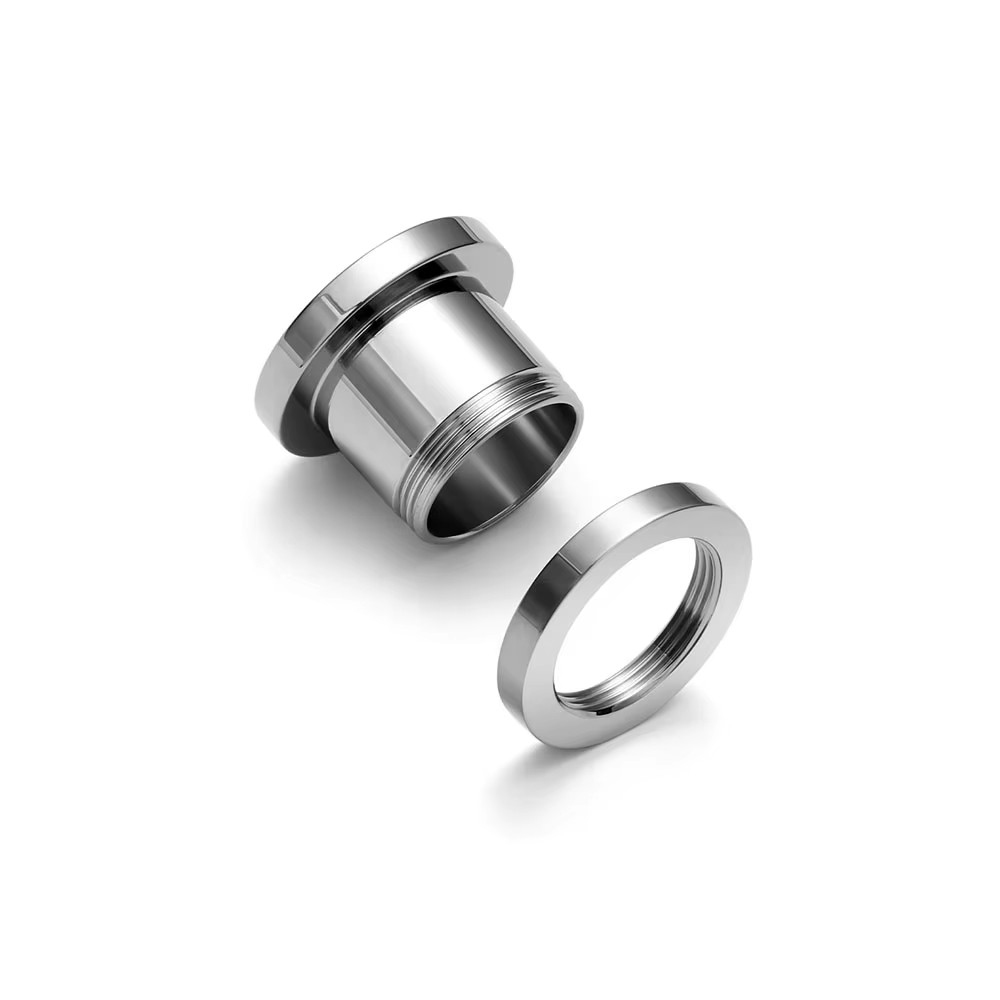 1PC Ear Tunnels Plugs Titanium – Body Jewelry Gauges Bewertung und Preis