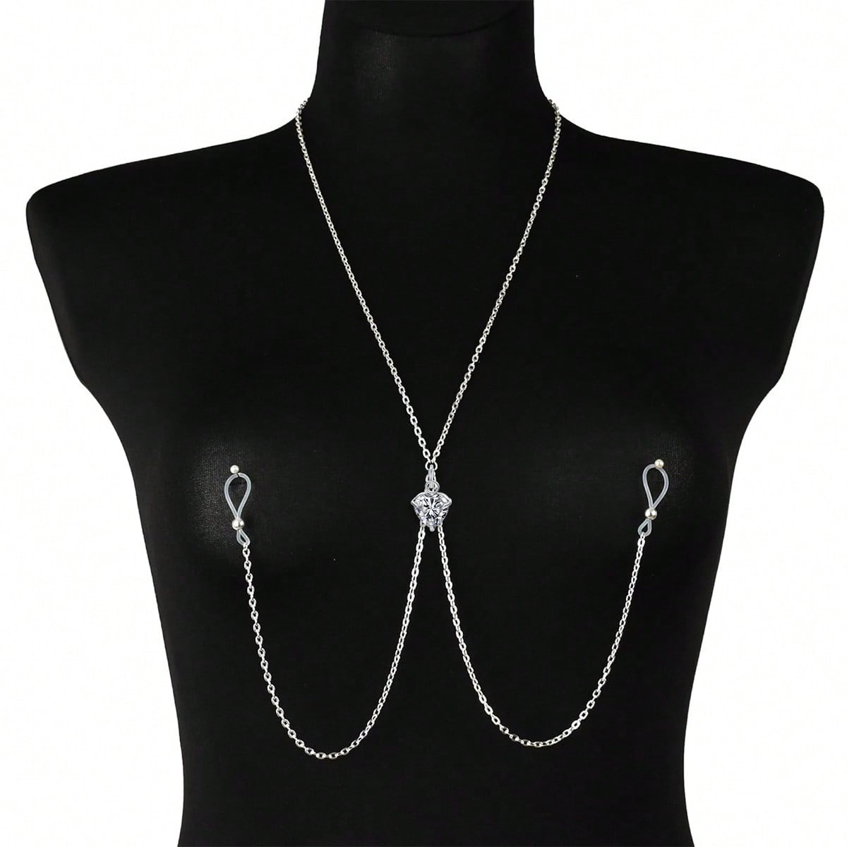 Nipple Jewelry Chain Non Pierc – Body Jewelry Nipple Chain Bewertung und Preis