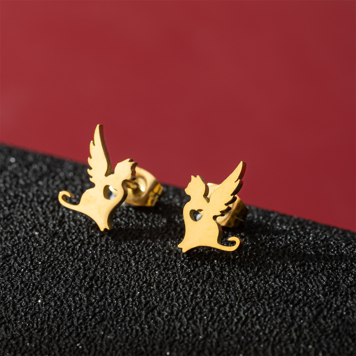 5Pair/Lot Winged Love Cat Aest – Body Jewelry Lot Bewertung und Preis